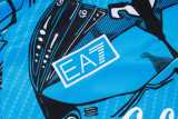 2025/26 Napoli Blue Kids Half Pull Tracksuit