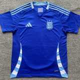 2024 Argentina Away Blue Fans Soccer jersey