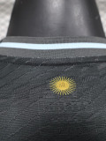 [PLAYER] 2024 Argentina Special Edition Black Player Soccer jersey