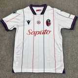 2025/26 Bologna FC 1909 Away White Fans Soccer jersey