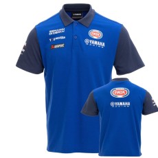 2025 Yamaha Monster F1 Blue Polo Racing Suit
