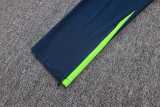 2025 Brazil Navy Half Pull Tracksuit