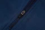 2025 Brazil Navy Half Pull Tracksuit