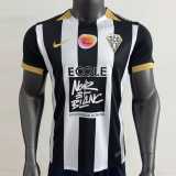 2025/26 Angers SCO Home Black Fans Soccer jersey