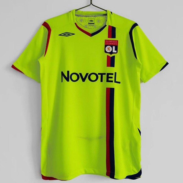 2008/09 Lyon Away Green Retro Soccer jersey