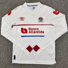 2025/26 CD Olimpia Home White Fans Long Sleeve Soccer jersey