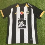 2025/26 Angers SCO Home Black Fans Soccer jersey