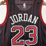 2025/26 BULLS JORDAN #23 Black NBA Jerseys