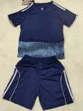 2025/26 Al Nassr FC Away Dark Blue Fans Kids Soccer jersey