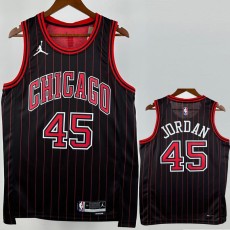 2025/26 BULLS JORDAN #45 Black NBA Jerseys