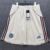 2025/26 Ajax 3RD White Fans Soccer Shorts