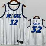 2025/26 MAGIC ONEAL #32 White NBA Jerseys