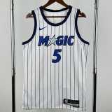 2025/26 MAGIC BANCHERO #5 White NBA Jerseys