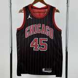 2025/26 BULLS JORDAN #45 Black NBA Jerseys