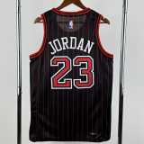 2025/26 BULLS JORDAN #23 Black NBA Jerseys