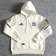 2025/26 Lyon White Hoody