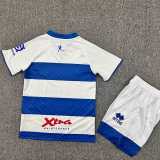 2025/26 Queens Park Rangers Home White Fans Kids Soccer jersey
