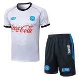 2025/26 Napoli White Training Shorts Suit
