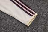 2025/26 Ajax White Half Pull Tracksuit