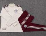 2025/26 Ajax White Half Pull Tracksuit