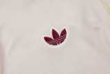 2025/26 Ajax White Half Pull Tracksuit