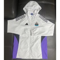 2025/26 Newcastle White Windbreaker