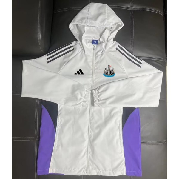 2025/26 Newcastle White Windbreaker