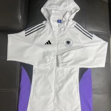 2025 Germany White Windbreaker