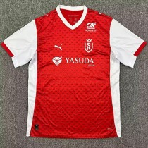 2025/26 Stade de Reims Home Red Fans Soccer jersey