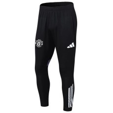 2025/26 Man Utd Black Half Pull Training Pants