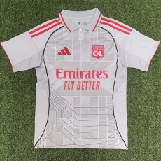 2025/26 Lyon 3RD Gray Fans Soccer jersey
