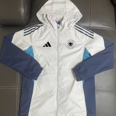 2025 Germany White Windbreaker