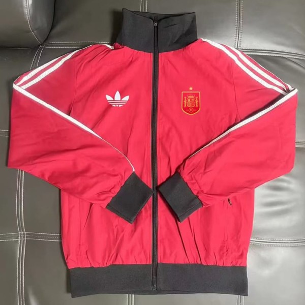 2025 Spain Red Windbreaker