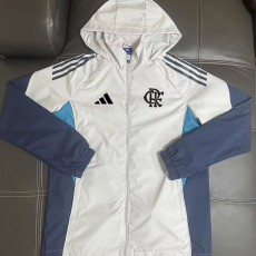 2025/26 Flamengo White Windbreaker