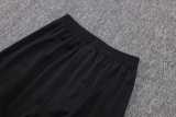 2025/26 Roma Black Half Pull Training Pants