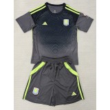 2025/26 Aston Villa GKB Black Fans Kids Soccer jersey
