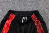2025/26 Man Utd Black Half Pull Training Pants