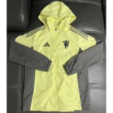 2025/26 Man Utd Yellow Windbreaker