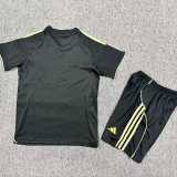 2025/26 Fulham 3RD Black Fans Kids Soccer jersey