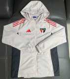 2025/26 Sao Paulo FC Gray Windbreaker
