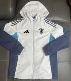 2025/26 Man Utd White Windbreaker