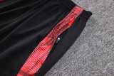 2025/26 Man Utd Black Half Pull Training Pants