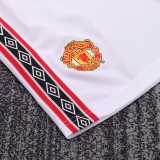 1998/99 Man Utd Away White Retro Kids Soccer jersey