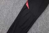 2025/26 Man Utd Black Half Pull Training Pants