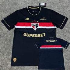 2025/26 Sao Paulo FC 3RD Black Fans Soccer jersey