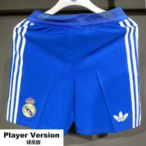 [PLAYER] 2025/26 R MAD 3RD Blue Player Soccer Shorts