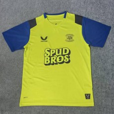 2025/26 Preston North End 3RD Yellow Fans Soccer jersey