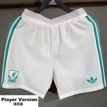 [PLAYER] 2025/26 LIV 3RD White Player Soccer Shorts