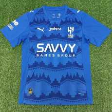 2025/26 Al Hilal FC Home Blue Fans Soccer jersey