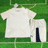 2025/26 Al Hilal FC Cup version Away Yellow Fans Kids Soccer jersey